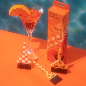 FRAMAR Pin Tail Color Brush -siveltimet