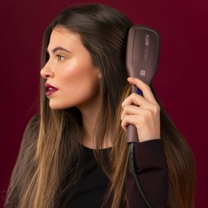 Labor Pro B112 - PLUM Therm Hair Straightening Brush tarjous