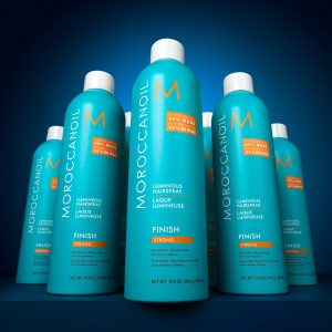 MOROCCANOIL Luminous Hairspray JUMBO - Valovoimainen hiuskiinne
