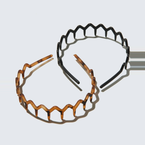 Slim Zig Zag Headband with Teeth