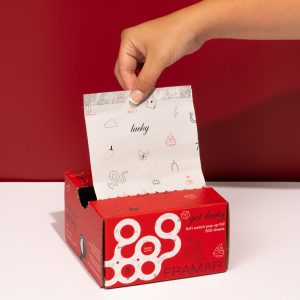 FRAMAR 5x11 Pop Up Foil - Get Lucky tarjous