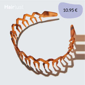 Wide Zig Zag Headband with Teeth