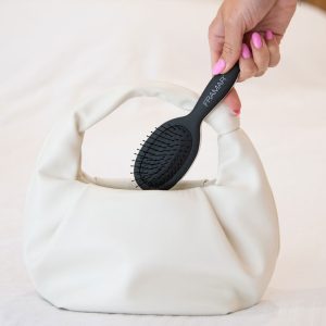 FRAMAR Mini Detangle Brush - Black tarjous