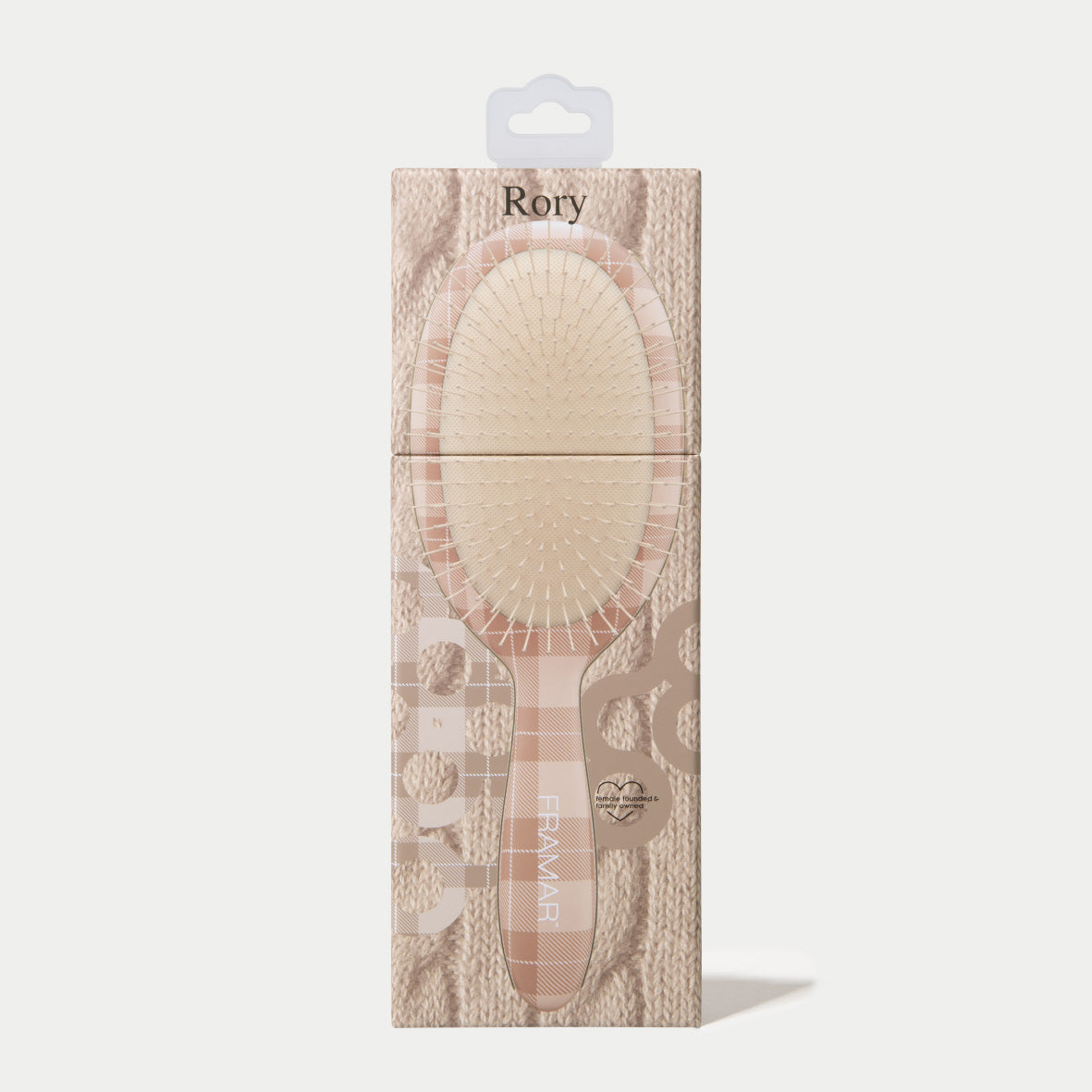 FRAMAR Plaid Hair Day - Detangle Brush