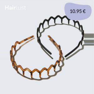 Slim Zig Zag Headband with Teeth