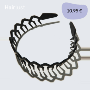 Wide Zig Zag Headband with Teeth